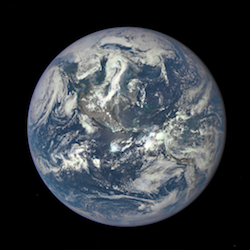 DISCOVR Mission image of Earth 